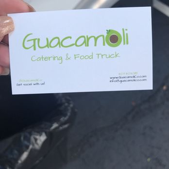 Guacamoli - Their business card - Caterers Near Me - Orlando, Florida