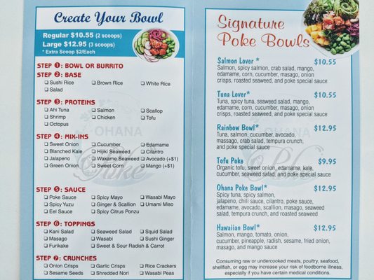 Menu photo 6 Ohana Poke Fairhope, AL Menu photo 6 Ohana Poke Fairhope, AL
