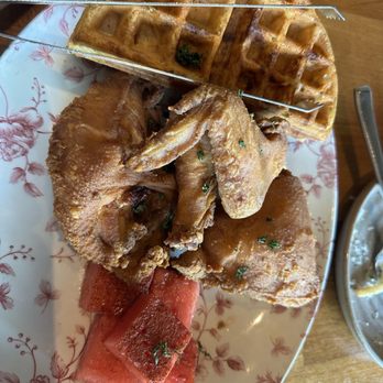 Yardbird - Chicken waffles and watermelon - Southern Near Me - Los Angeles, California Yardbird - Chicken waffles and watermelon - Southern Near Me - Los Angeles, California