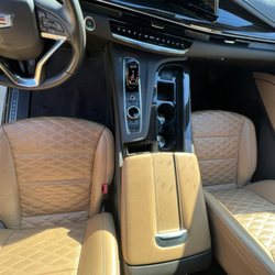 Diavaeh Luxury Car Rental - Inside Cadillac Escalade