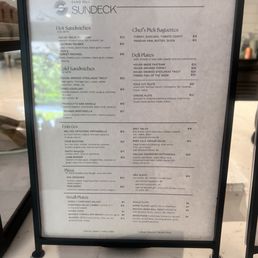 Menu Menu
