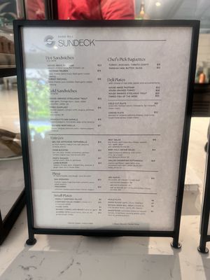 Menu photo 3 Sand Hill Sundeck Menlo Park, CA Menu photo 3 Sand Hill Sundeck Menlo Park, CA