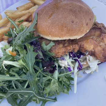Lighthouse - Crispy Fried Chicken Sandwich - Breakfast & Brunch Near Me - Newport Beach, California