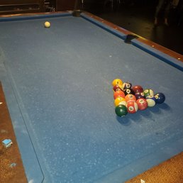 Our favorite place to go shoot pool on the weekends! They also have karaoke after 9pm which is a ton of fun!