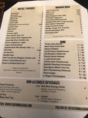 Menu photo 6 The Station Raleigh, NC Menu photo 6 The Station Raleigh, NC