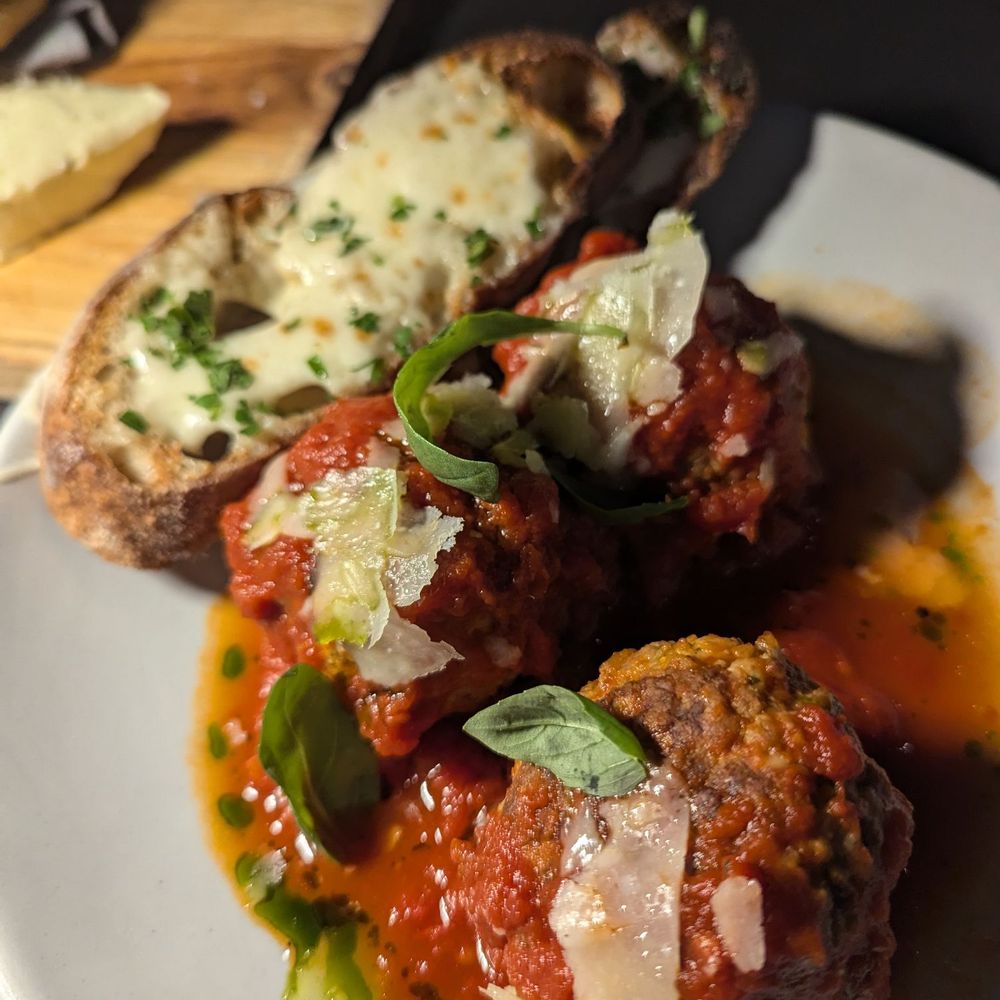 Fanny's - Close up of the meatballs - Cocktail Bars Near Me - Los Angeles, California