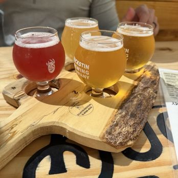 Buckstin Brewing - Beaumont - Beer Flight - Pizza Near Me - Beaumont, Texas Buckstin Brewing - Beaumont - Beer Flight - Pizza Near Me - Beaumont, Texas