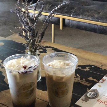 The Press Espresso - Rose Vanilla Latte + Butterscotch Cold Brew - Bakeries Near Me - Temecula, California The Press Espresso - Rose Vanilla Latte + Butterscotch Cold Brew - Bakeries Near Me - Temecula, California