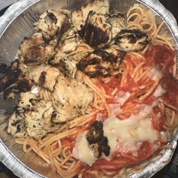 Chicken Souvlaki Platter Chicken Souvlaki Platter