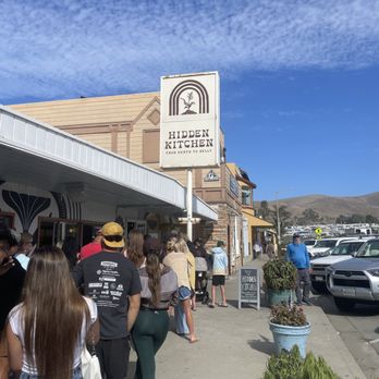 The Hidden Kitchen - Line at 9:15am on Saturday July 25th 2026 - Juice Bars & Smoothies Near Me - Cayucos, California