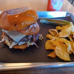 Brunk's burger ($15.99) Brunk's burger ($15.99)