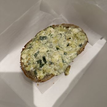 Krema Coffee House - Spinach Artichoke Toast - Coffee & Tea Near Me - Plainfield, Illinois