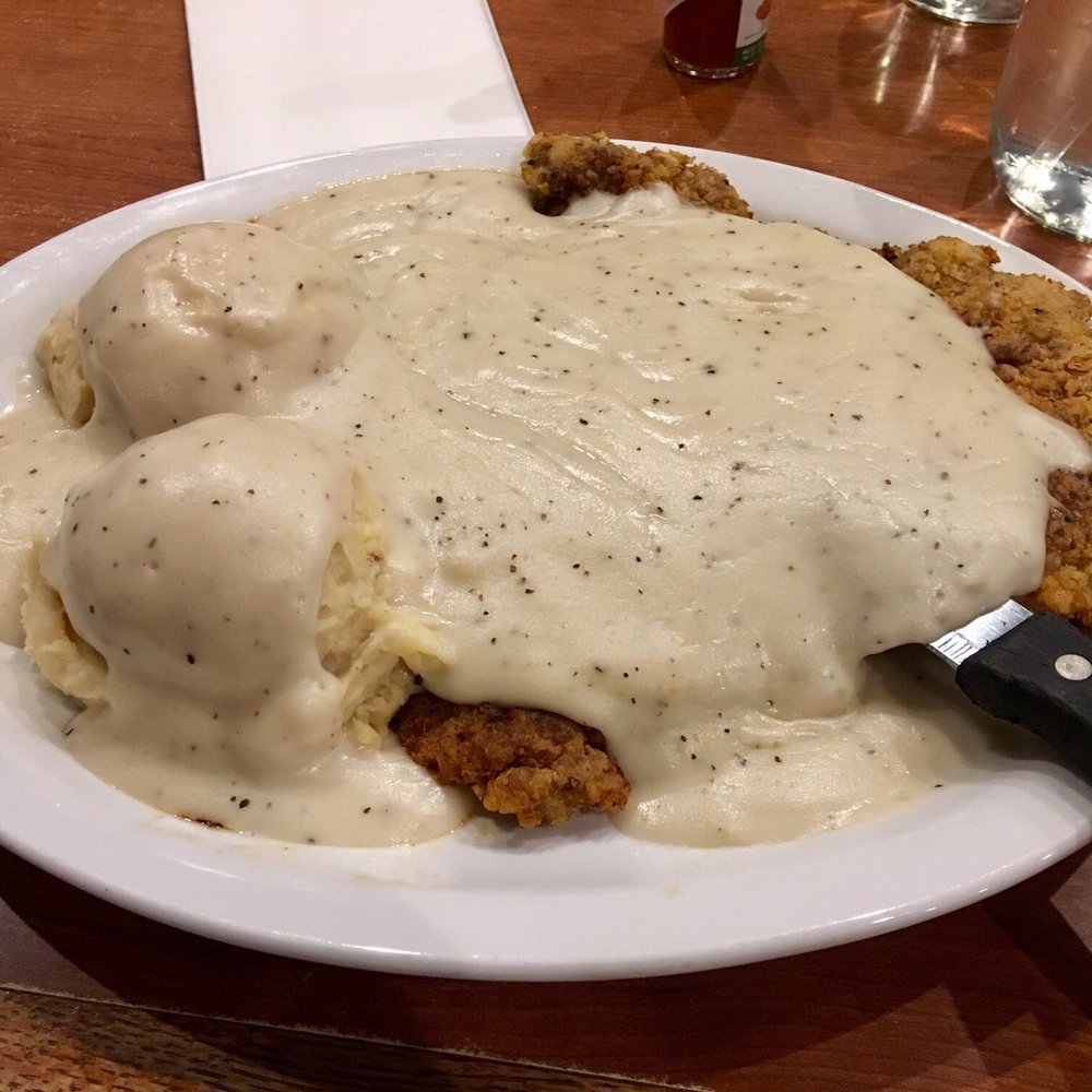 Moonshiners - Chicken fried steak with double mashed potatoes - American Near Me - Pahrump, Nevada