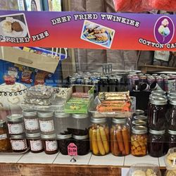 Fish N Chips - Donuts N Cakes - The owner does their own pickling and preserves in addition to the donuts.