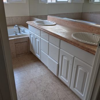 Popular Bathroom - Our beautiful "vintage" vanity (pre-Y2k style, built circa '97) - General Contractors Near Me - Encino, California