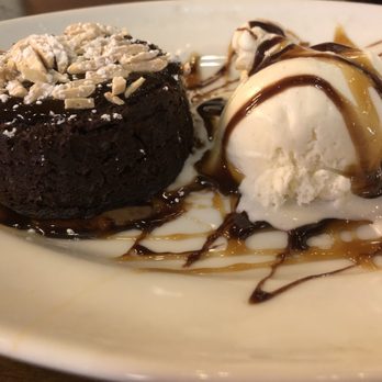 Boston Pizza - Lava cake with ice cream - Caterers Near Me - Sherwood Park, Alberta