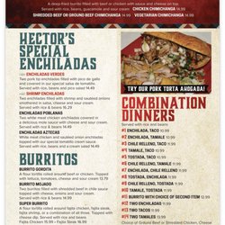 Los Amigos  - Combination Dinners