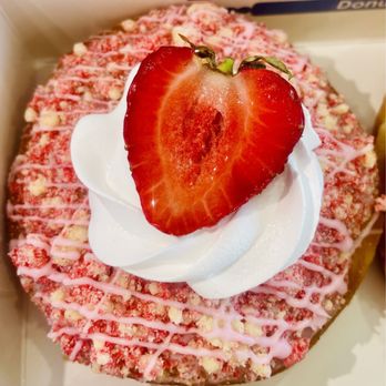 Knead Donuts & Tea - Strawberry shortcake - Donuts Near Me - Signal Hill, California