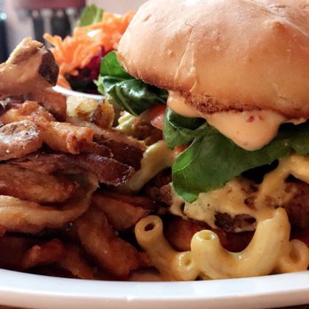 MeeT - Mac n' Cheese Burger. - Burgers Near Me - Vancouver, British Columbia MeeT - Mac n' Cheese Burger. - Burgers Near Me - Vancouver, British Columbia