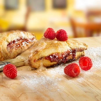 Yola's Cafe - Raspberry Filled Scones - Coffee & Tea Near Me - Madison, Wisconsin