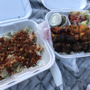 Baba Kabob - Mantu and mixed kabob plate - Mediterranean Near Me - San Diego, California