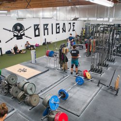 Barbell Brigade - Barbell Brigade Gym Floor