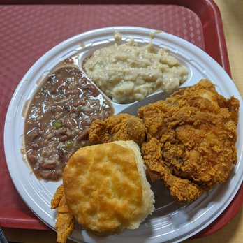 Danny's Fried Chicken - 3 piece combo w chicken and dumplings and red beans and rice - Fast Food Near Me - Niceville, Florida