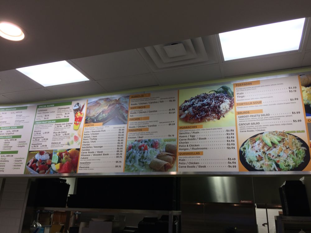 Menu 2 Yelp