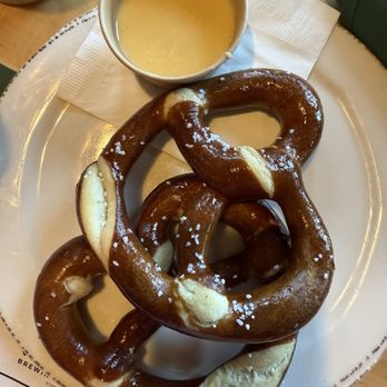 Von Trapp Brewing Bierhall Restaurant - The only thing I'll give them is their pretzel cheese. - Austrian Near Me - Stowe, Vermont Von Trapp Brewing Bierhall Restaurant - The only thing I'll give them is their pretzel cheese. - Austrian Near Me - Stowe, Vermont