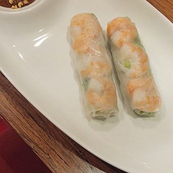 Me'lange - Shrimp spring rolls - Vietnamese Near Me - Houston, Texas