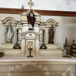 The Columbia Gorge Museum - The display in the room with the rosaries