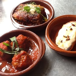 Bistro Nobis - Meatballs, egg-plant lasagna
