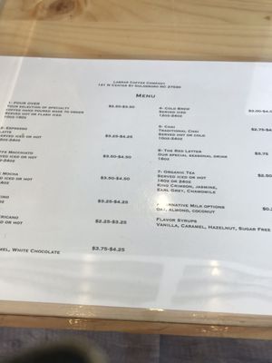 Menu photo 8 Labrar Coffee Company Goldsboro, NC Menu photo 8 Labrar Coffee Company Goldsboro, NC