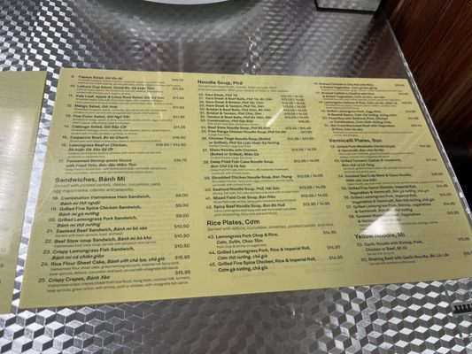 Menu photo 6 Pho Huynh Sang San Francisco, CA
