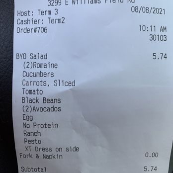 Salad and Go - Mostly organic build your own salad August 2021 - Salad Near Me - Gilbert, Arizona Salad and Go - Mostly organic build your own salad August 2021 - Salad Near Me - Gilbert, Arizona