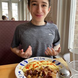 Flambo's crab meat and ham omelette was a hit! Flambo's crab meat and ham omelette was a hit!