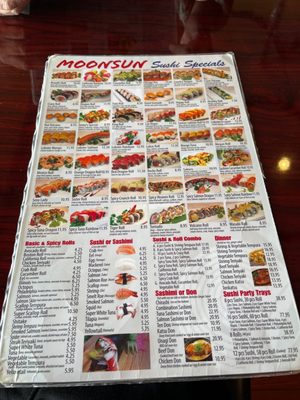 Menu photo 1 Moonsun Sushi Glendale Heights, IL