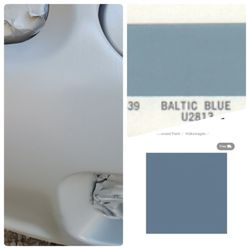 Mahopac Auto Paint & Supplies - Left is result. Lower right is what their site says your getting. Upper right is paint chip they sent arguing it was close.