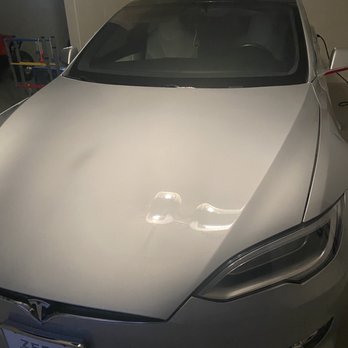 Precision Power Wash & Detail - Another view of the front of the Tesla after detail - Auto Detailing Near Me Precision Power Wash & Detail - Another view of the front of the Tesla after detail - Auto Detailing Near Me
