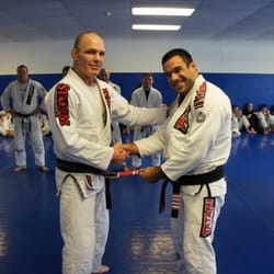 BJJ Shore Academy - Professor Bill Scott receives 2nd on his black belt from Master Pablo Popovitch