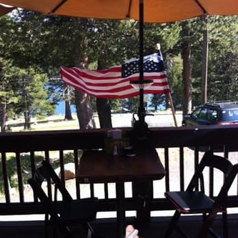 Lake Alpine Resort - View from the deck - Hotels Near Me - Bear Valley, California