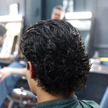 Ortahaus Barber - Scissor cut finished with Curl cream - Barbers Near Me - Houston, Texas Ortahaus Barber - Scissor cut finished with Curl cream - Barbers Near Me - Houston, Texas