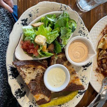 The Birch Door Cafe - Reuben with house dressings on the side - Breakfast & Brunch Near Me - Bellingham, Washington The Birch Door Cafe - Reuben with house dressings on the side - Breakfast & Brunch Near Me - Bellingham, Washington