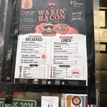 Wakin’ Bacon - Menu - Food Trucks Near Me - Wall, South Dakota Wakin’ Bacon - Menu - Food Trucks Near Me - Wall, South Dakota