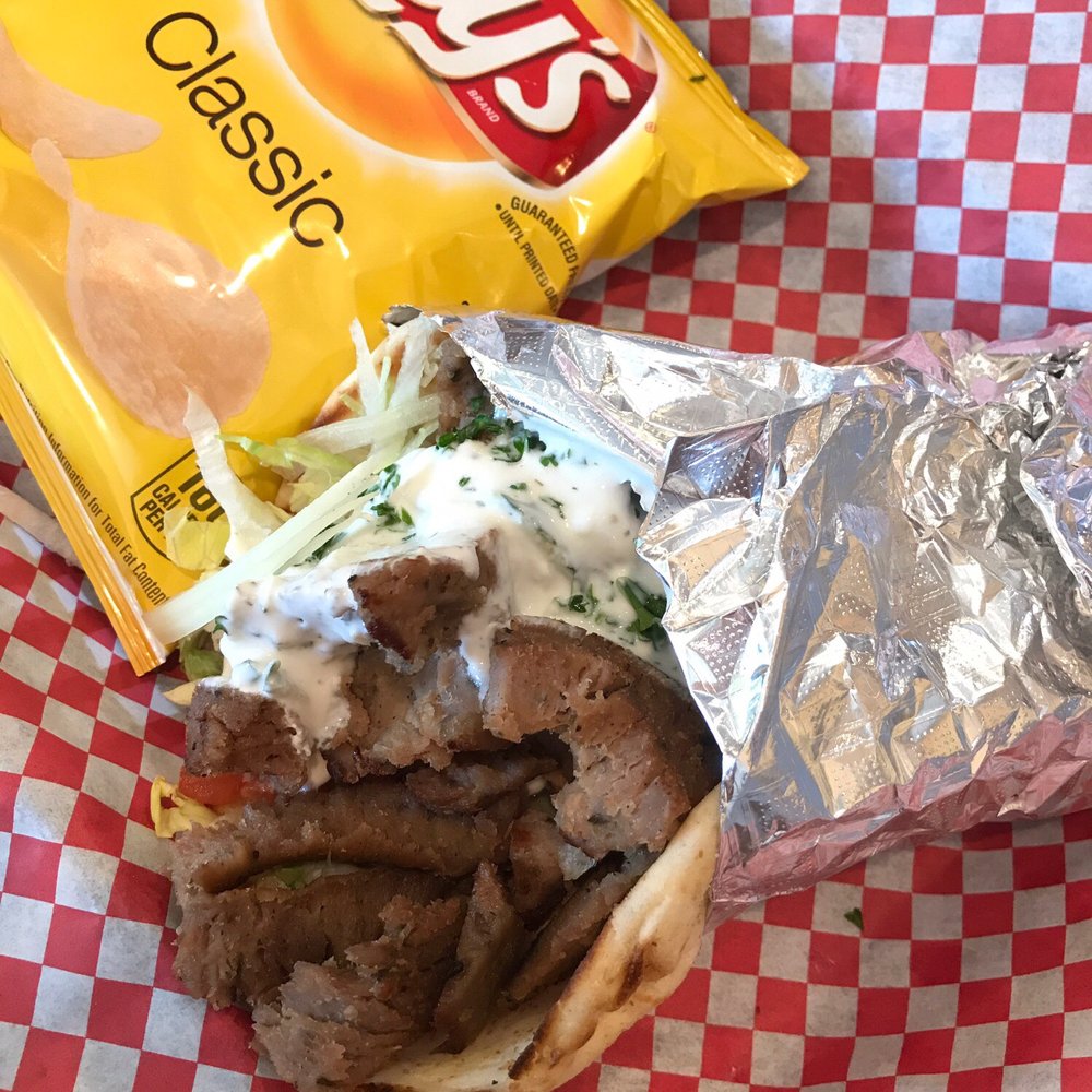 Lebanese Kitchen - Gyro (comes with chips!) - Lebanese Near Me - Fairfax, Virginia Lebanese Kitchen - Gyro (comes with chips!) - Lebanese Near Me - Fairfax, Virginia