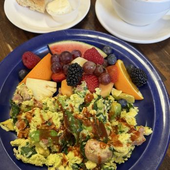 Alabama Hills Cafe & Bakery - Egg scramble, biscuit and Cappuccino. - Bakeries Near Me - Lone Pine, California Alabama Hills Cafe & Bakery - Egg scramble, biscuit and Cappuccino. - Bakeries Near Me - Lone Pine, California