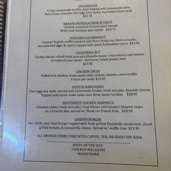 Cobble Hill Coffeeshop - Brunch menu - Diners Near Me - Brooklyn, New York