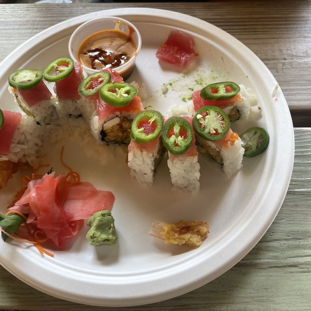 Peace River Beer Company - Dragon Breath Roll - Sushi Bars Near Me - Punta Gorda, Florida Peace River Beer Company - Dragon Breath Roll - Sushi Bars Near Me - Punta Gorda, Florida