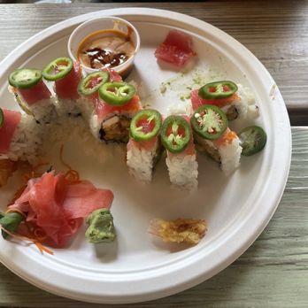 Peace River Beer Company - Dragon Breath Roll - Sushi Bars Near Me - Punta Gorda, Florida Peace River Beer Company - Dragon Breath Roll - Sushi Bars Near Me - Punta Gorda, Florida