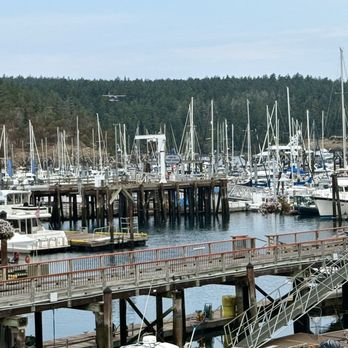 Downriggers - The view from our table - American Near Me - Friday Harbor, Washington Downriggers - The view from our table - American Near Me - Friday Harbor, Washington